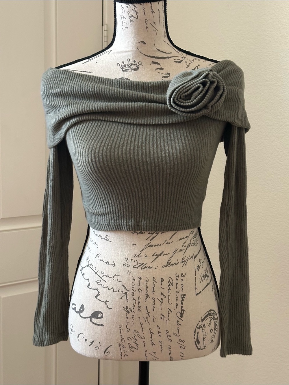 Fashion Nova Off Shoulder Crop top